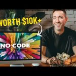 How To Make A $10,000 Website With No-Code & AI