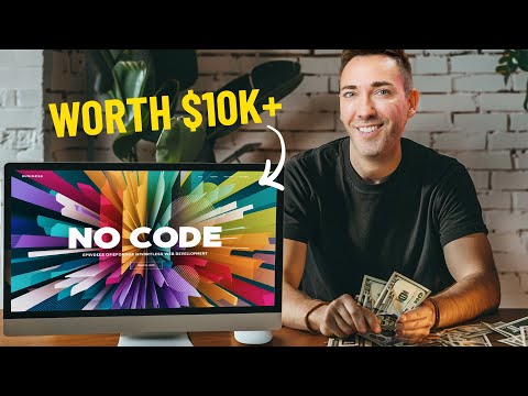 How To Make A $10,000 Website With No-Code & AI