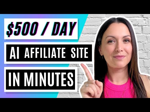 New $500/Day Method | AI Affiliate Website in MINUTES!