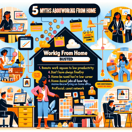 5 Myths About Working from Home Busted