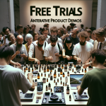 Encourage hands-on experimentation with free trials and interactive product demos