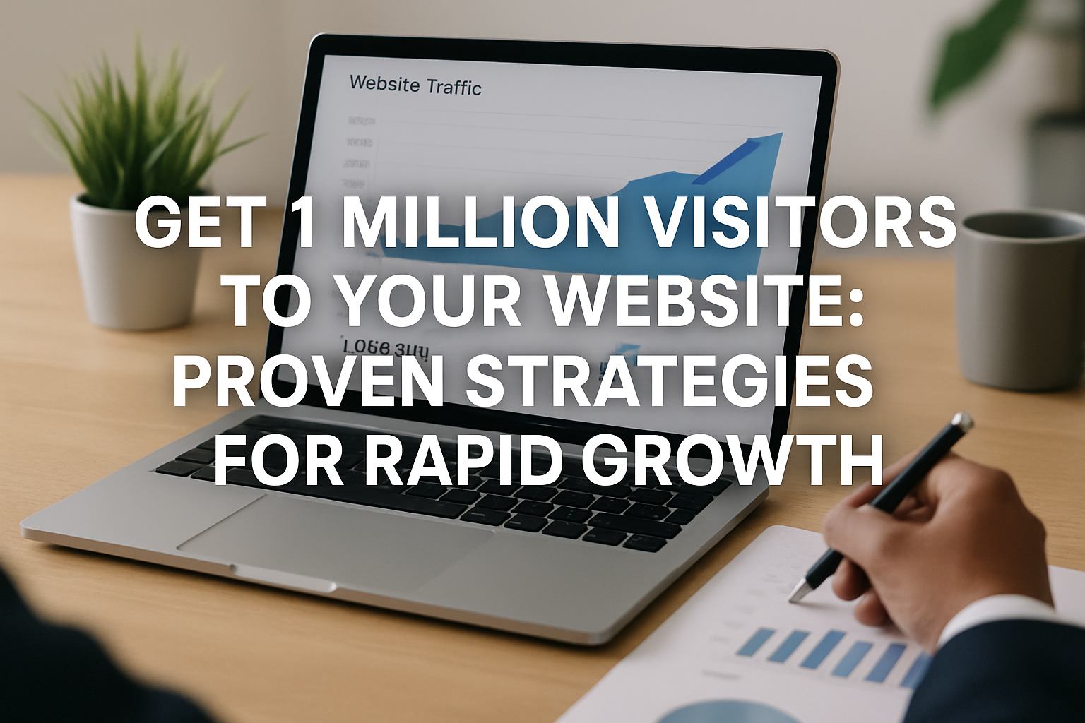 get 1 million visitors to your website